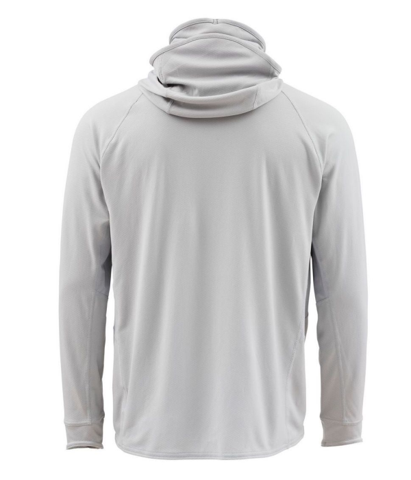 Simms Solarflex Ultracool Armor Shirt Sterling Back Simms Solarflex Ultracool Armor Shirt Sterling Back